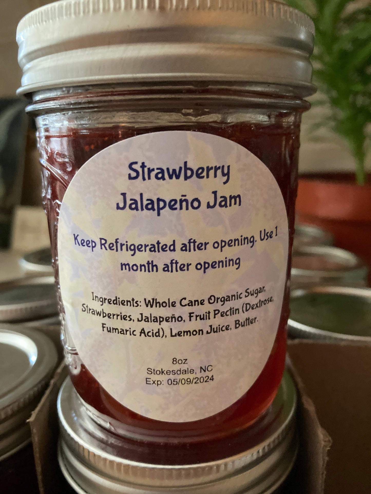 Strawberry Jalapeño Jam