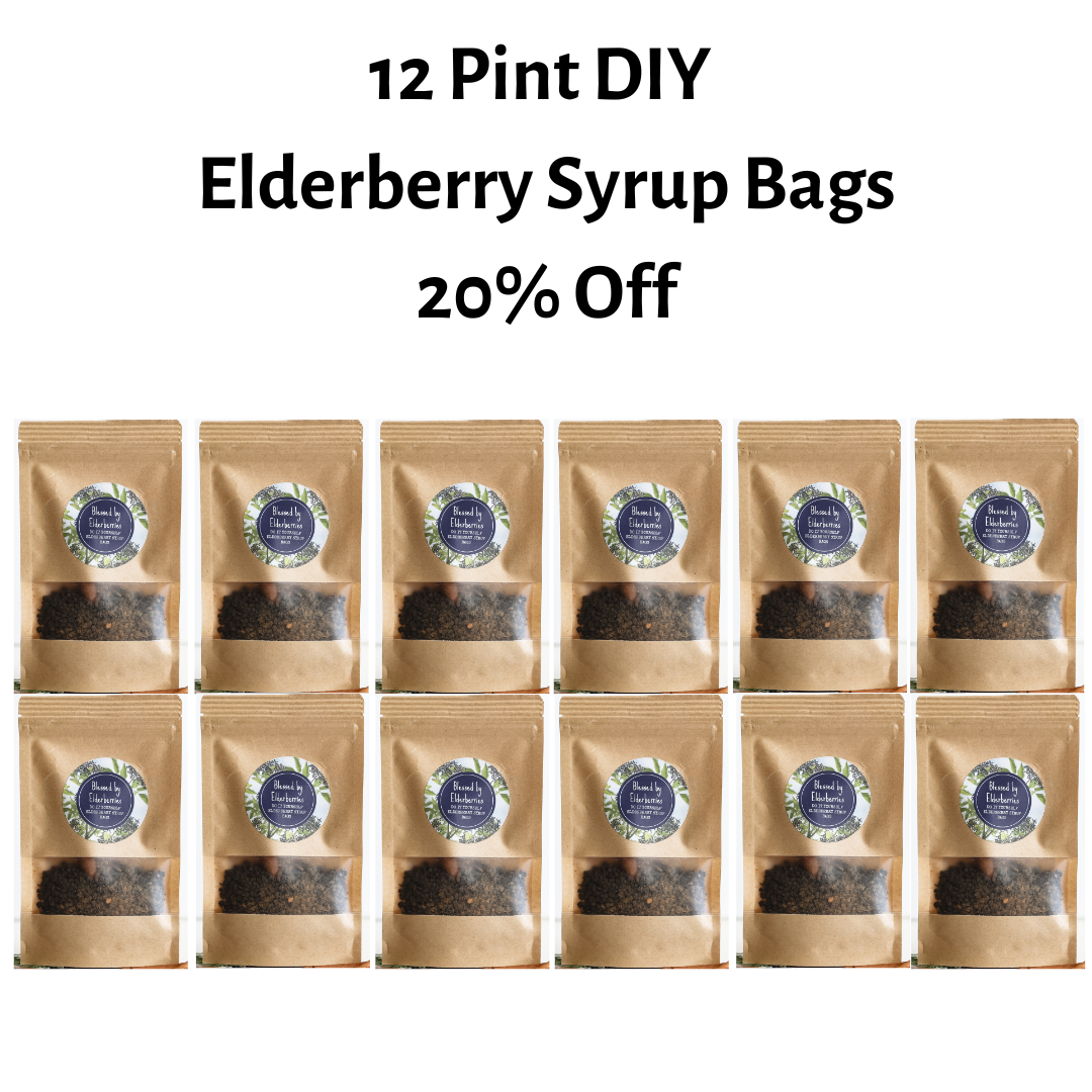 DIY Pint size Elderberry Syrup kit