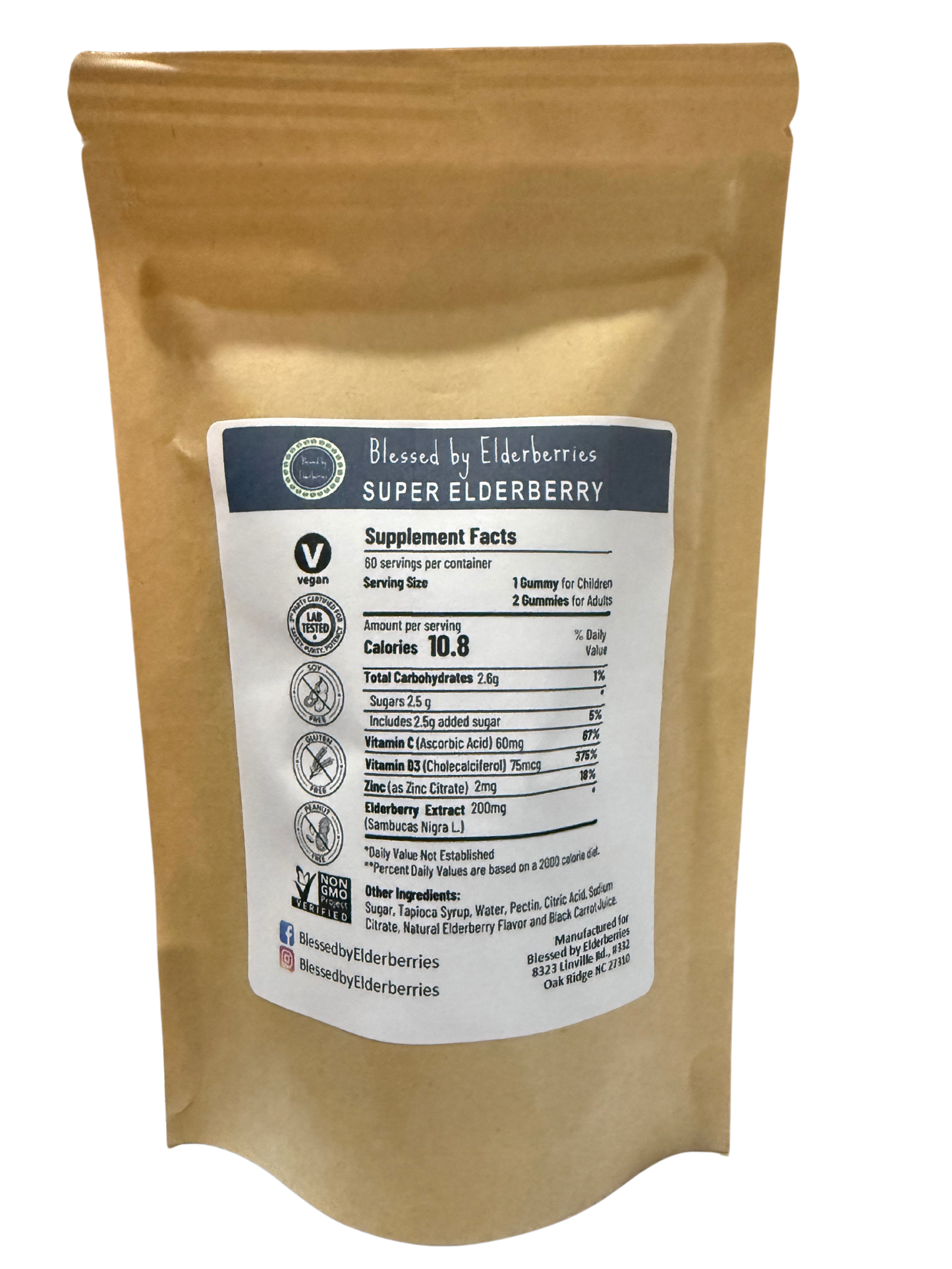 New Recipe - SUPER Elderberry Gummies