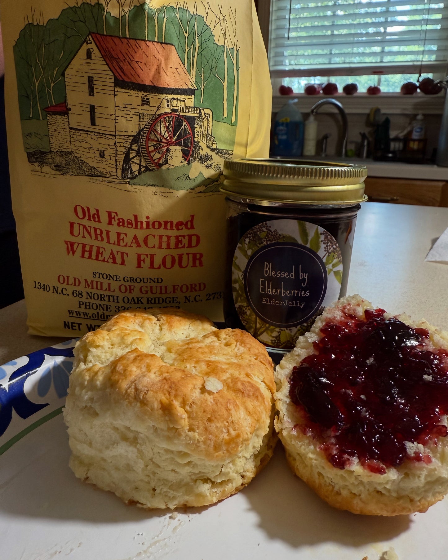 Unbleached wheat flour (White all-purpose flour)