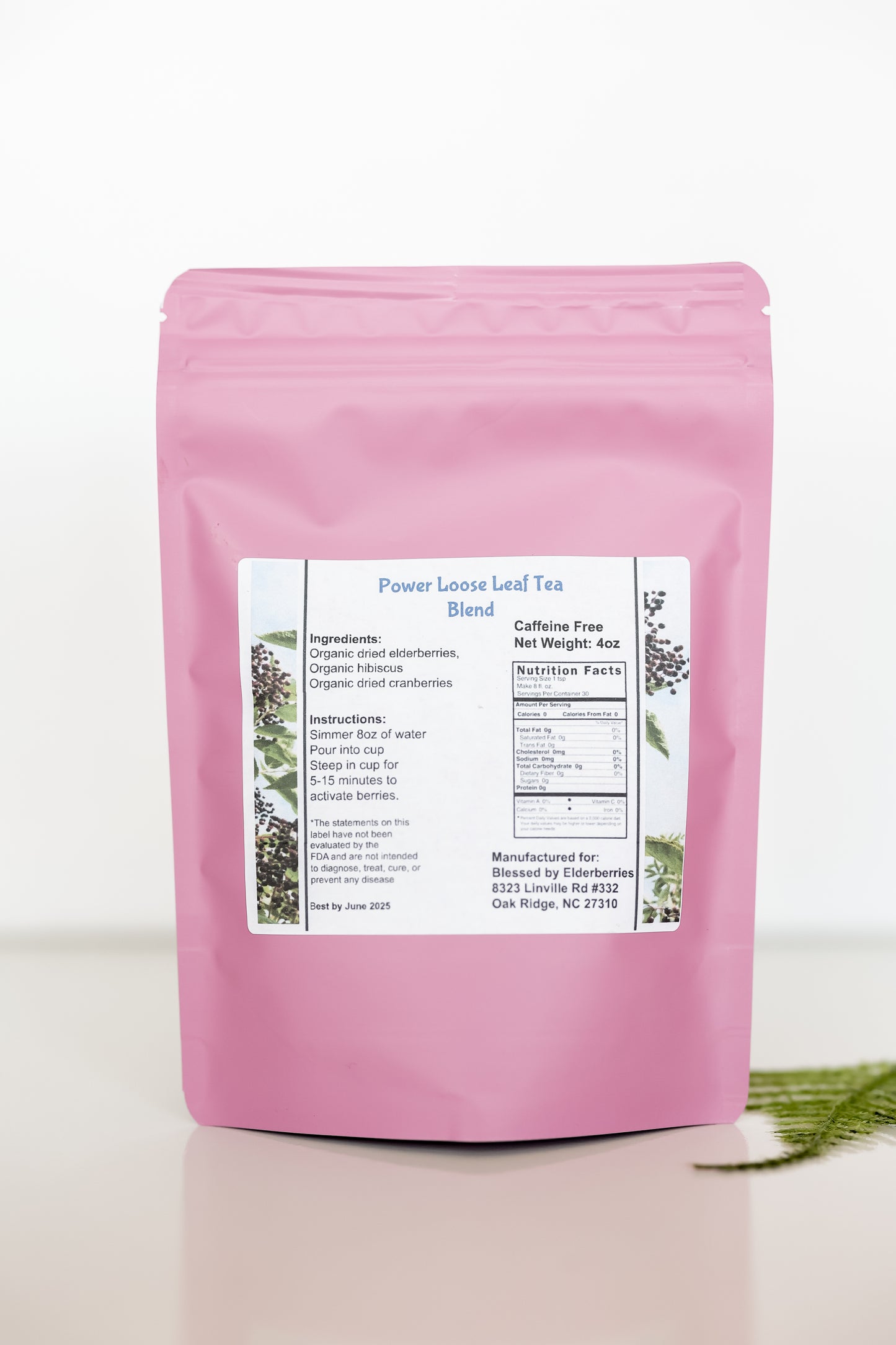 Power blend Elderberry tea