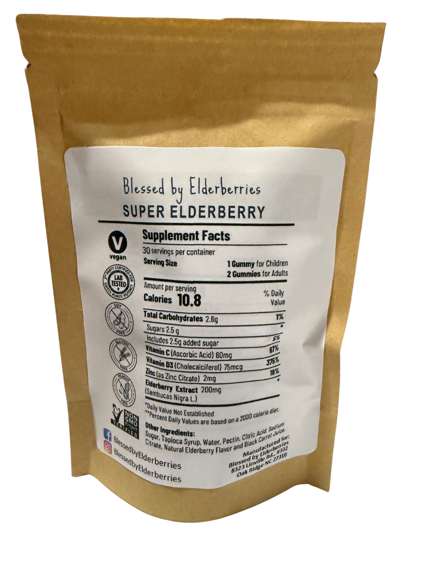 New Recipe - SUPER Elderberry Gummies