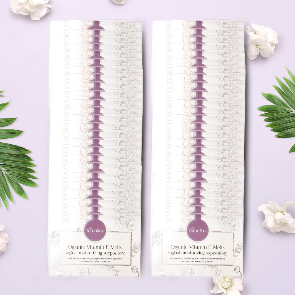 Femallay Organic Vitamin E Moisturizing Melts - Sample Packs