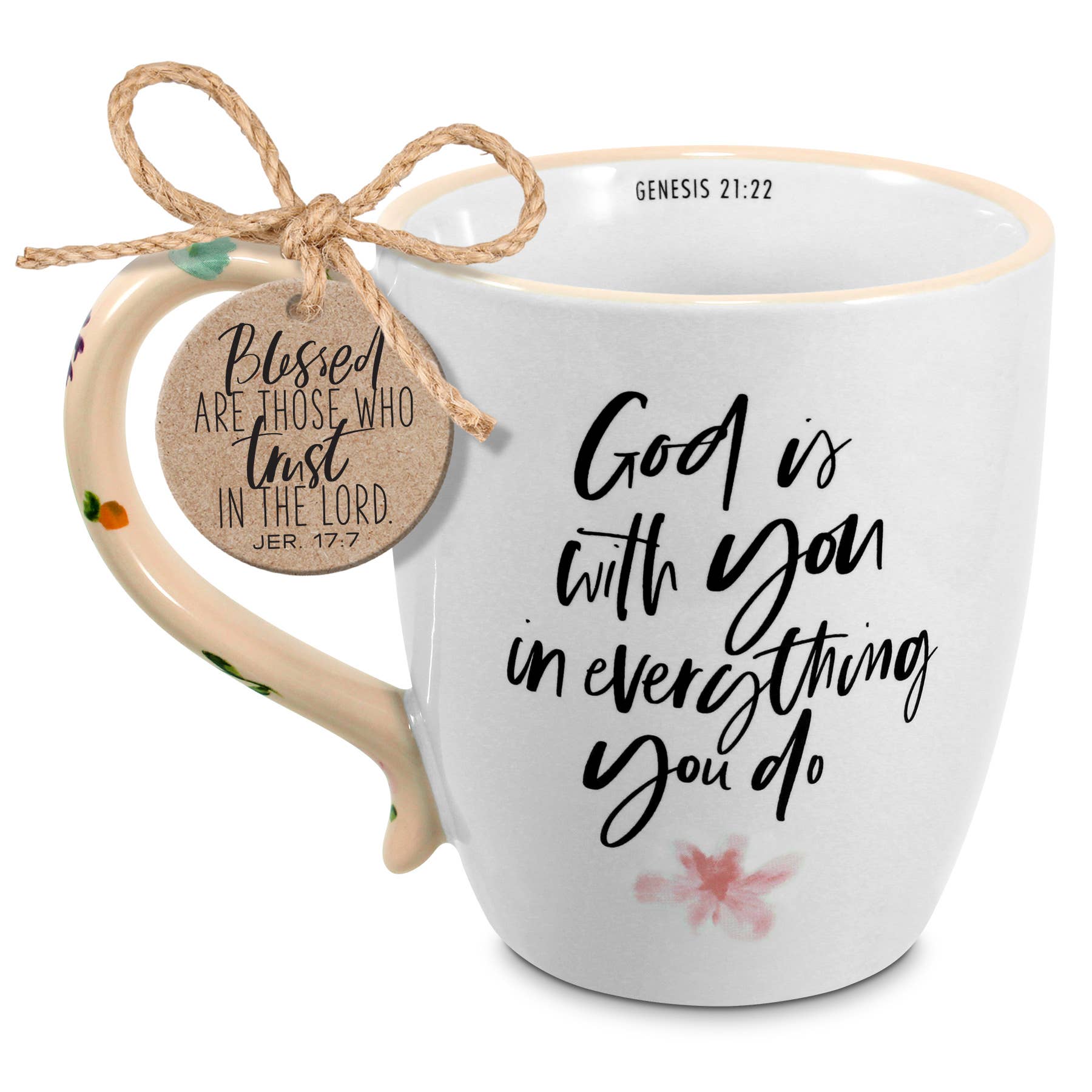 Coffee Mug God Is With You 19 oz