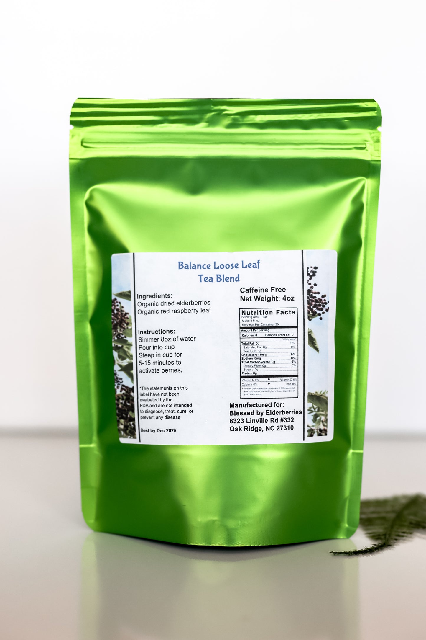 Balance blend Elderberry tea