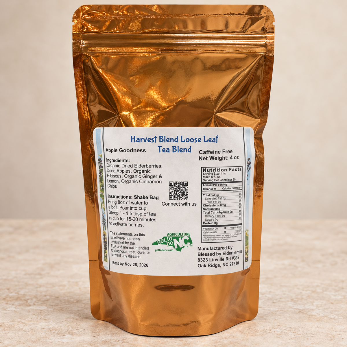 Harvest Blend Elderberry Tea