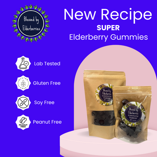 New Recipe - SUPER Elderberry Gummies