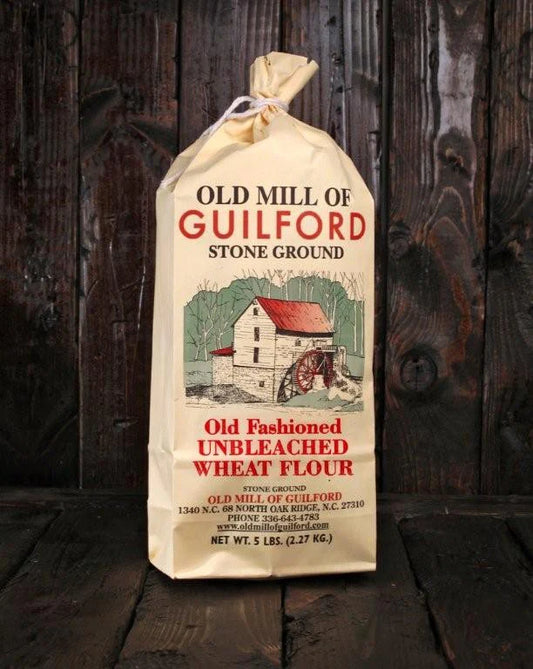 Unbleached wheat flour (White all-purpose flour)