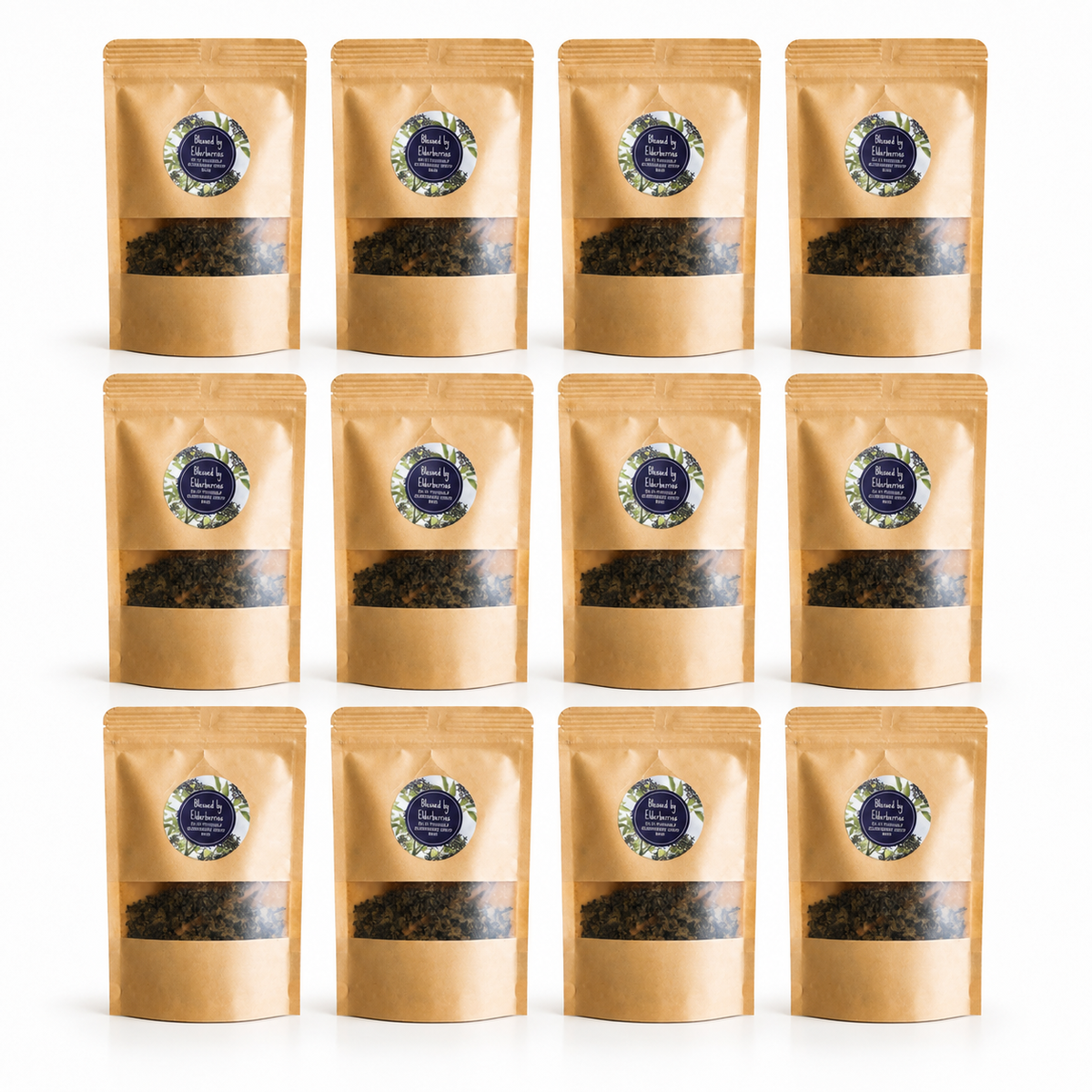 Twelve DIY elderberry syrup kits that make twelve quarts