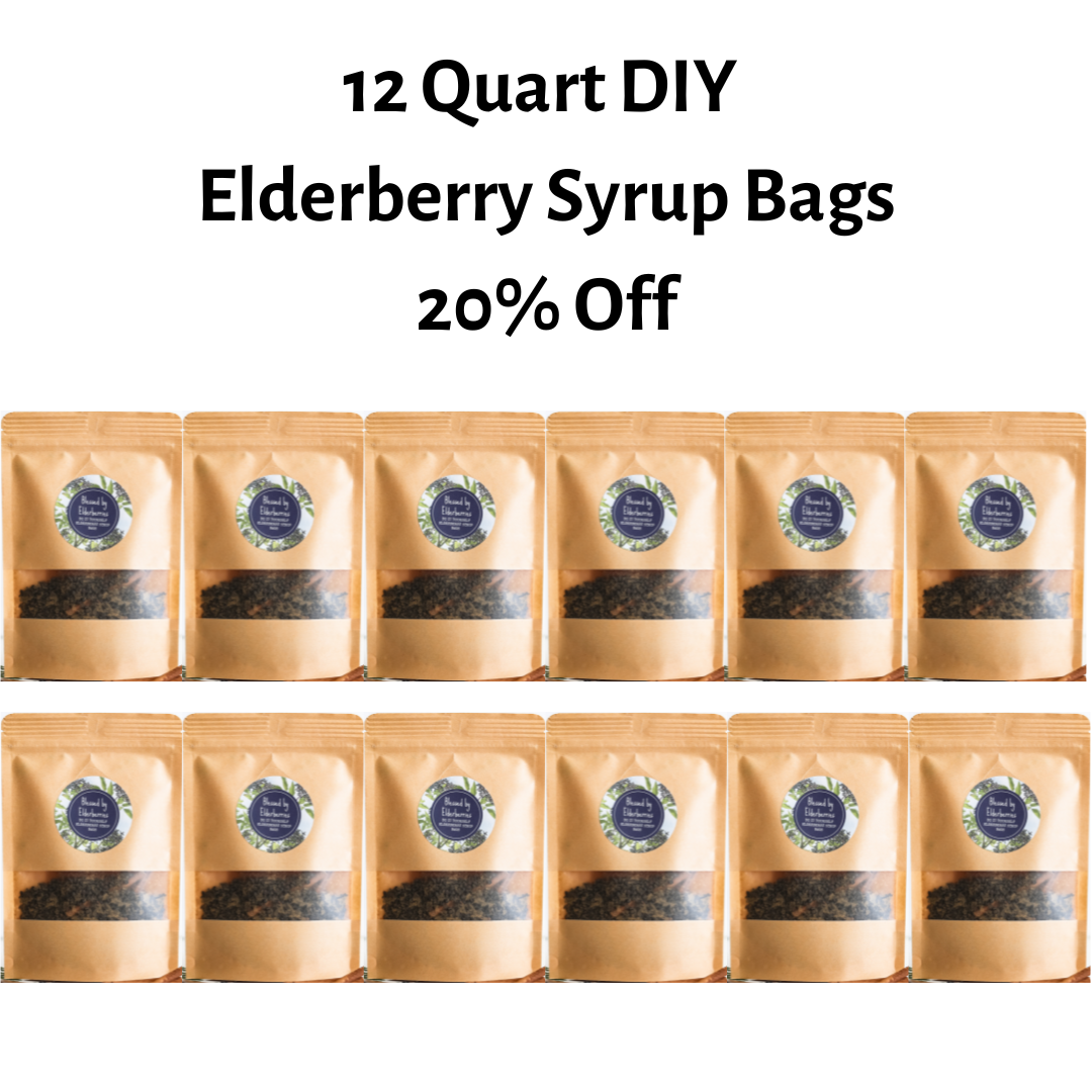 DIY Quart size Elderberry Syrup kit