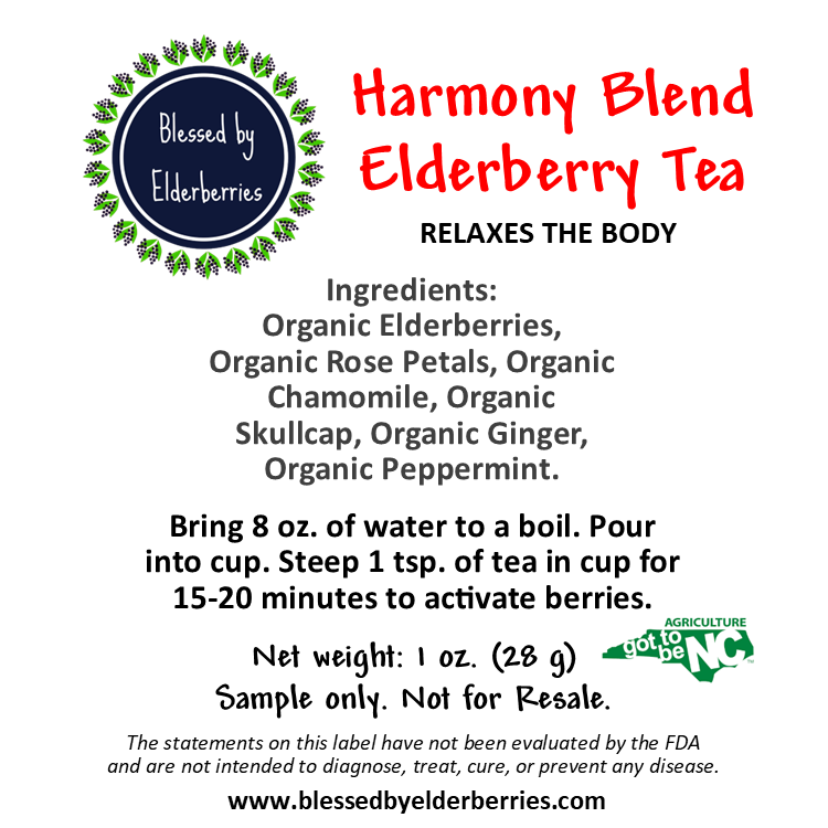 Harmony Blend Elderberry Tea