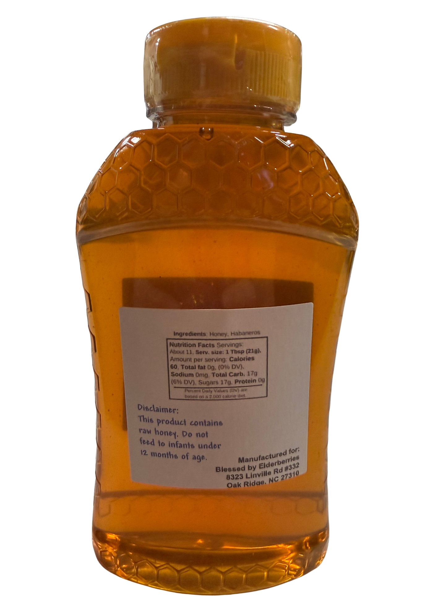 Habanero infused Spicy Raw Honey