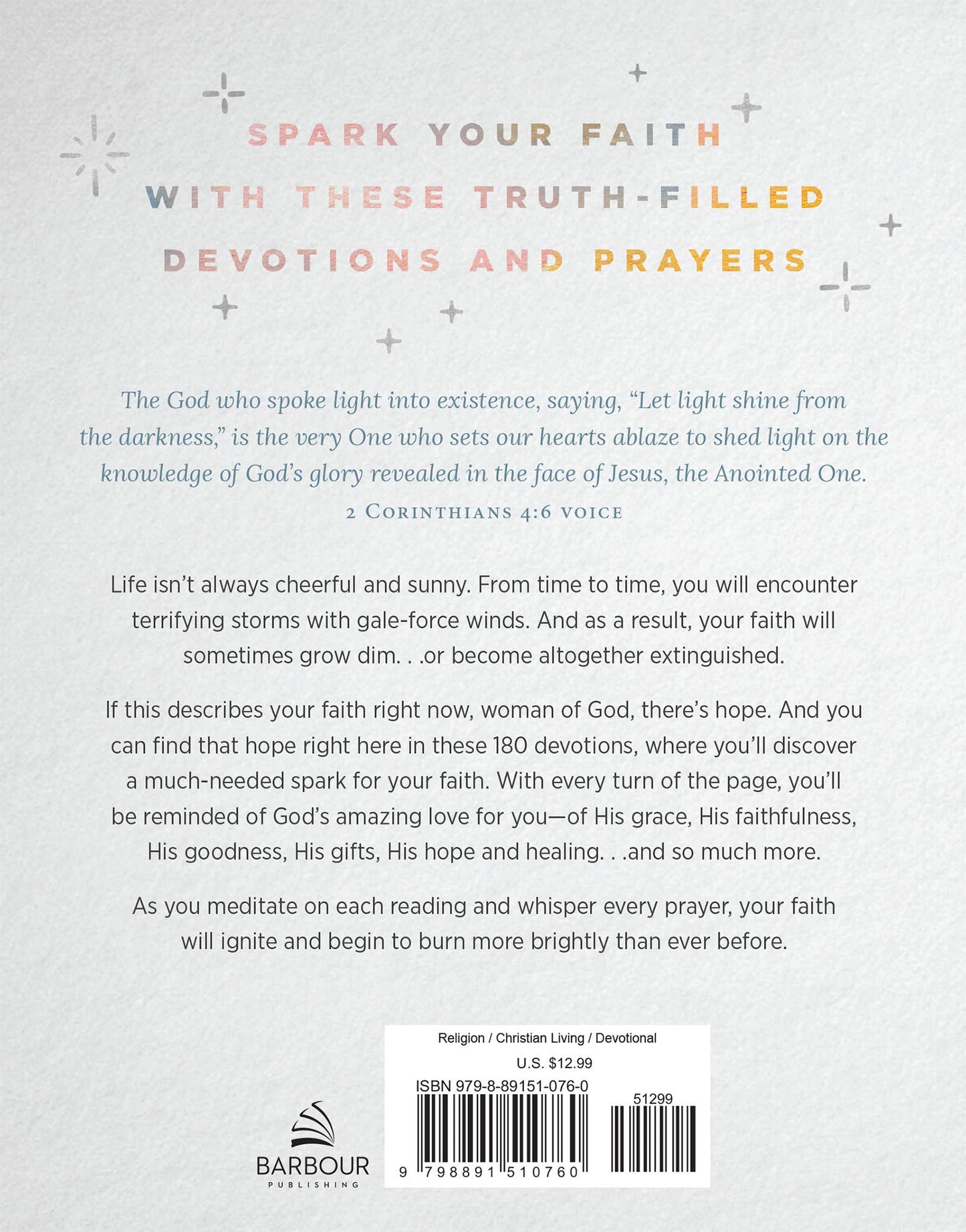 180 Devotions to Spark Your Faith