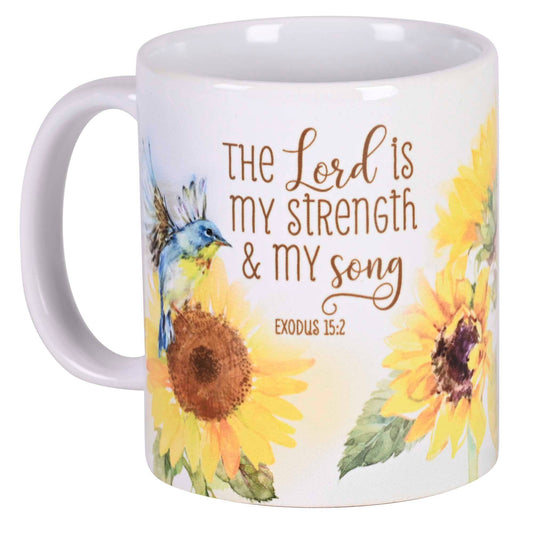 Mug Birds The Lord Is My Strength 11oz