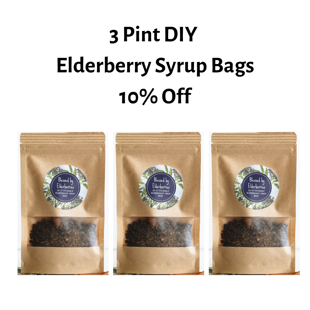 DIY Pint size Elderberry Syrup kit