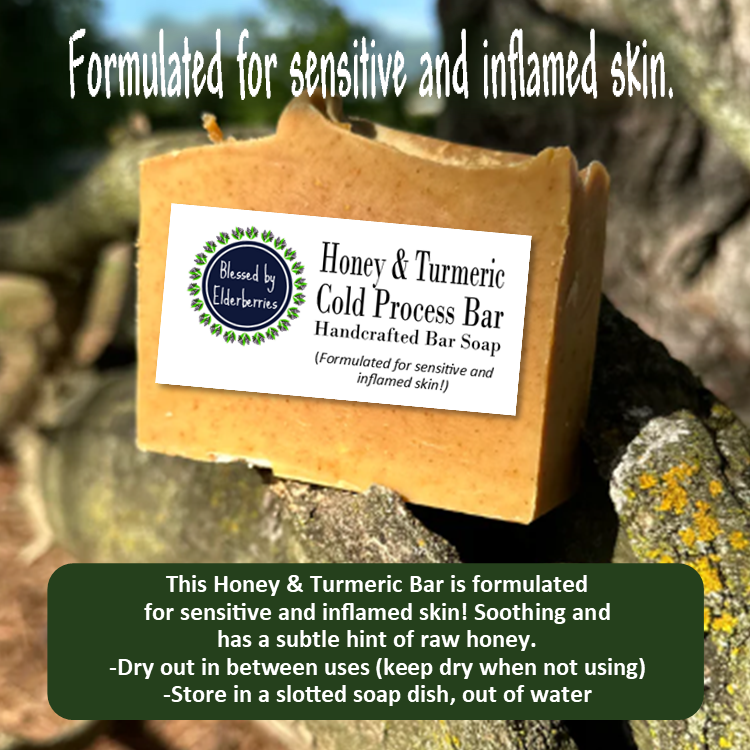Honey & Turmeric Cold Process Bar