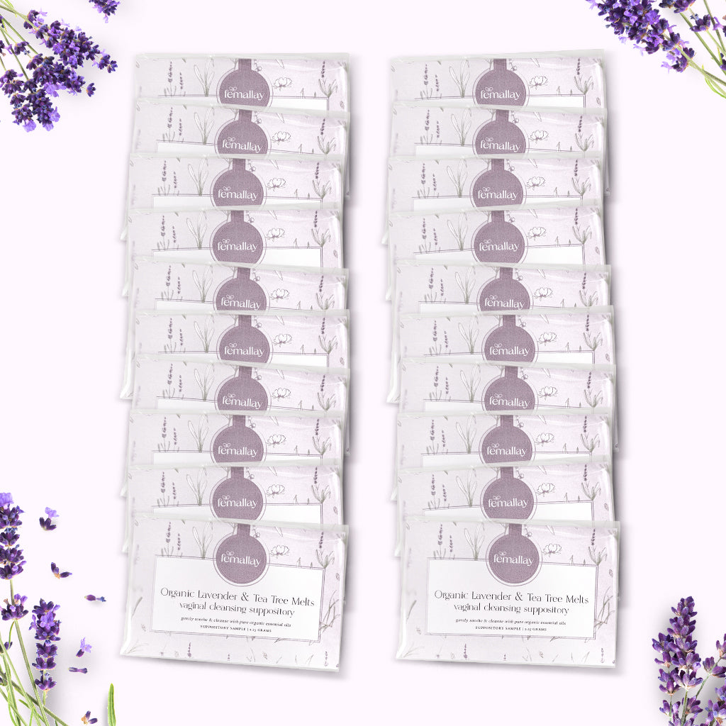 Femallay Organic Cleansing Melts - Sample Packs