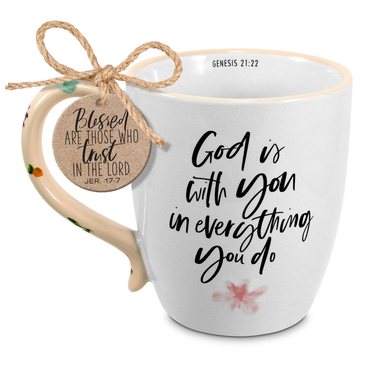 👀 LCP Coffee Mug Trusting God Is With 19oz