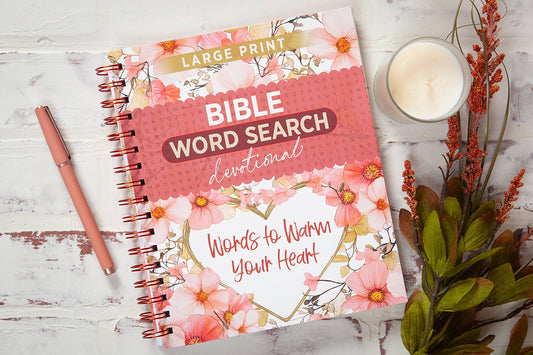 Words to Warm Your Heart (Word Search Devotional)