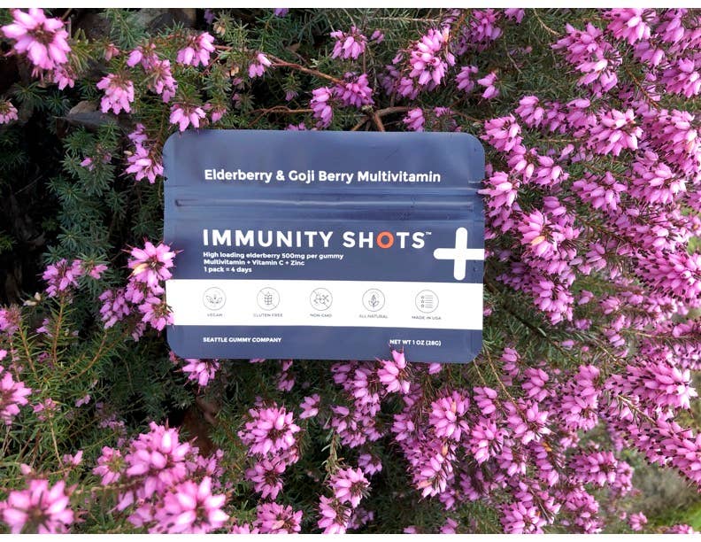 Immunity Shots Elderberry Goji Berry Multivitamin 48-Serving