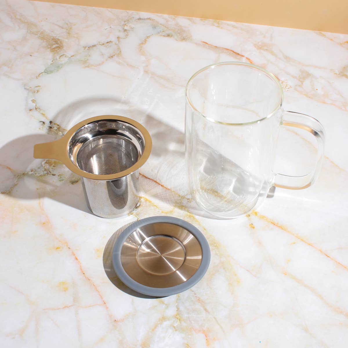 Perfect Tea Mug with Infuser & Lid