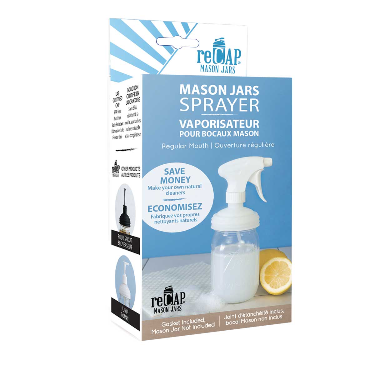 Mason Jar Sprayer Lid