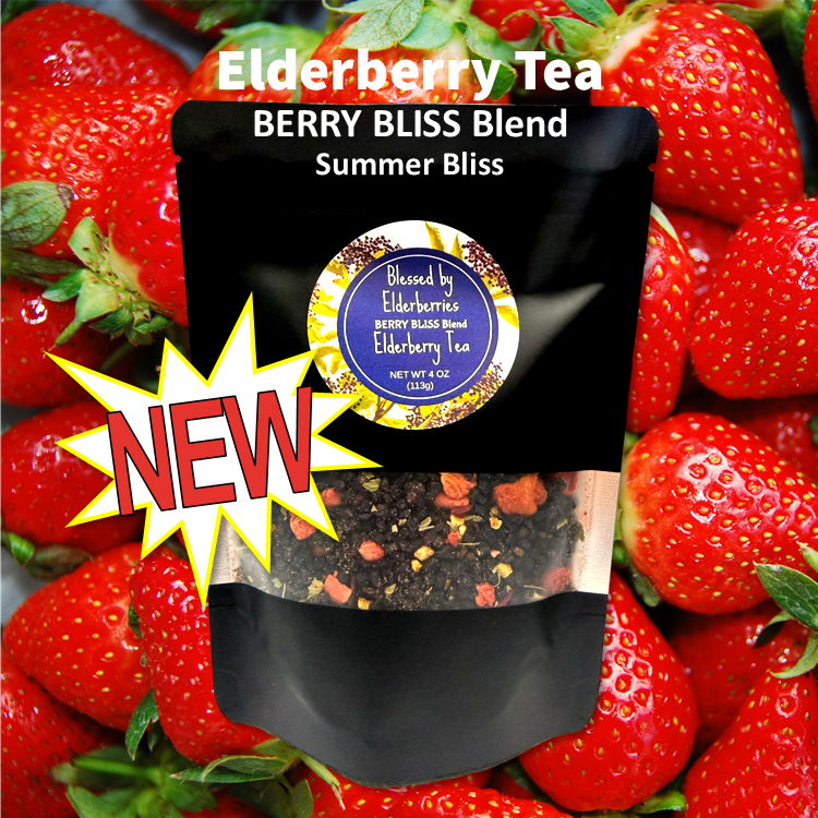 Berry Bliss Elderberry Herbal Tea