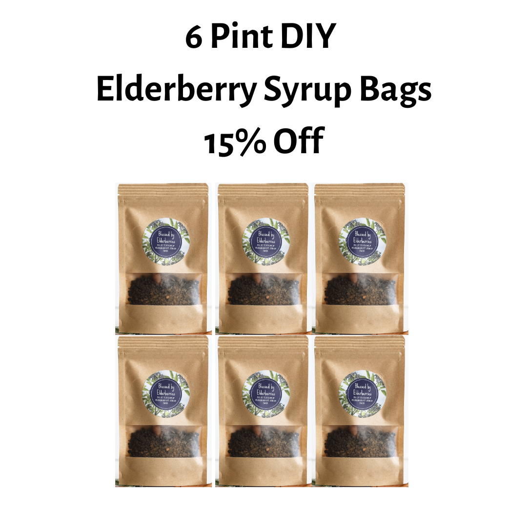 DIY Pint size Elderberry Syrup kit