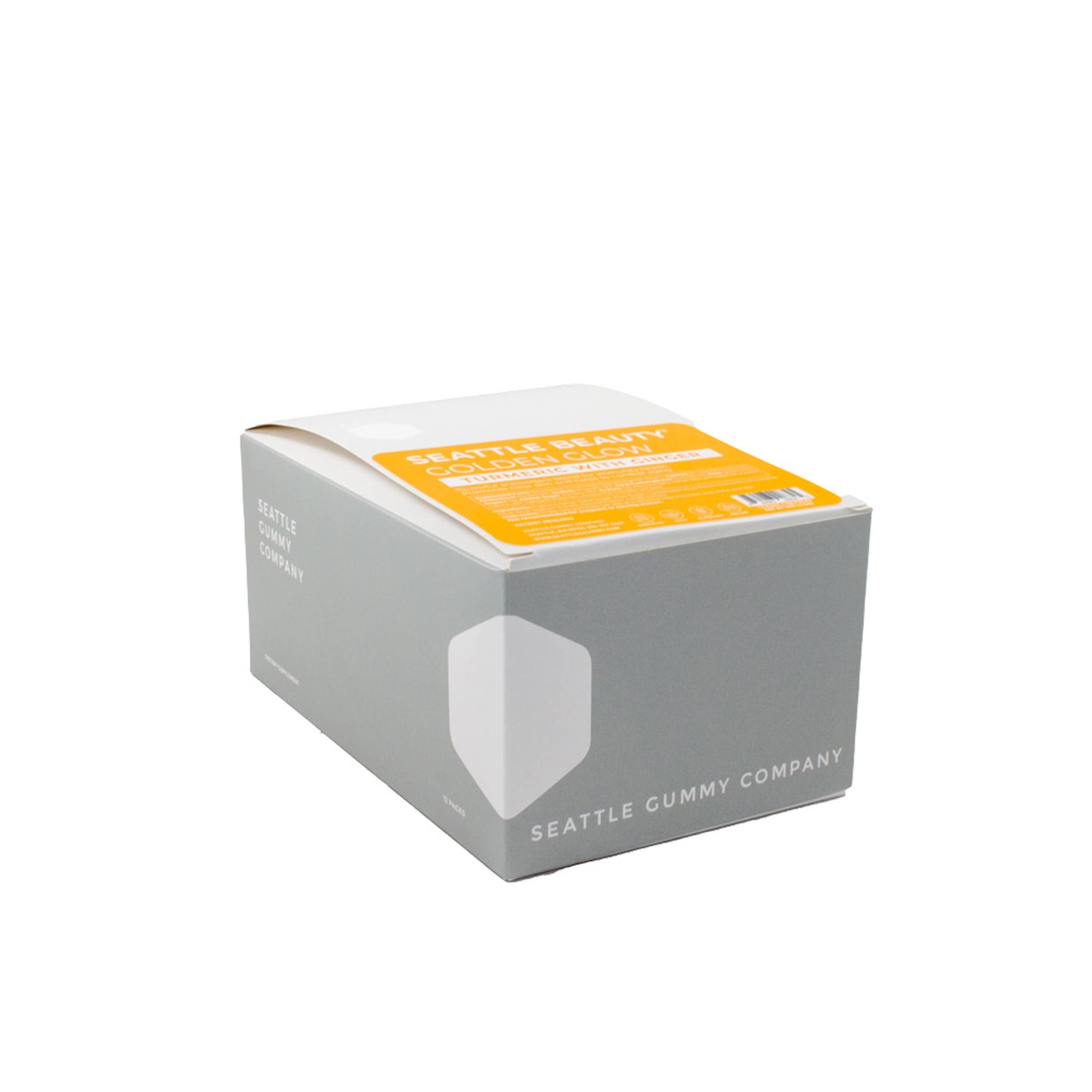 SUGAR FREE – Golden Glow Turmeric & Ginger Gummies (12-Pack)