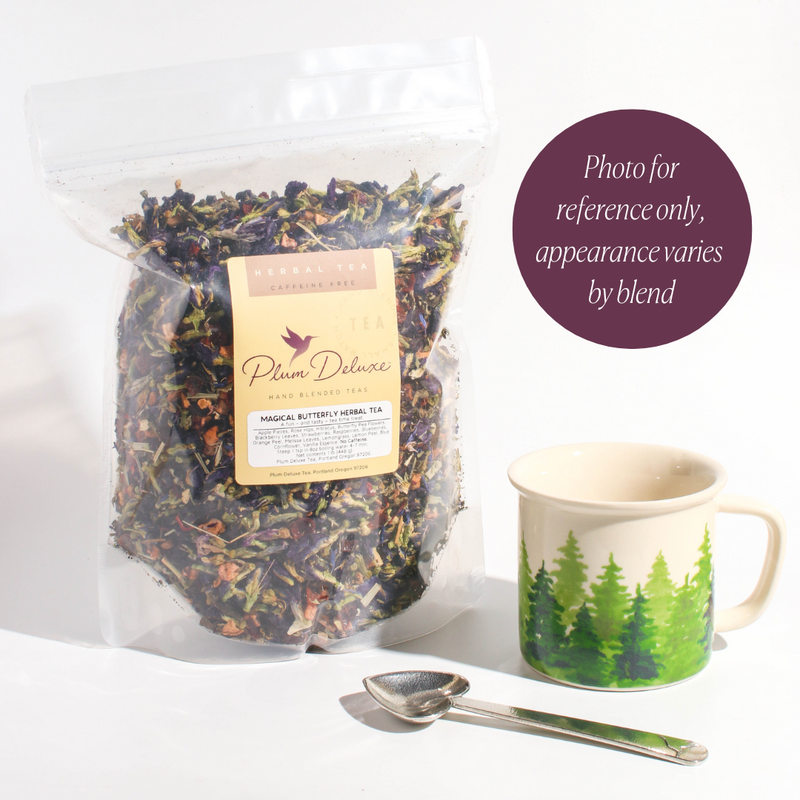 Rejuvenation Lemon Ginger Herbal Tea Blessed by Elderberries