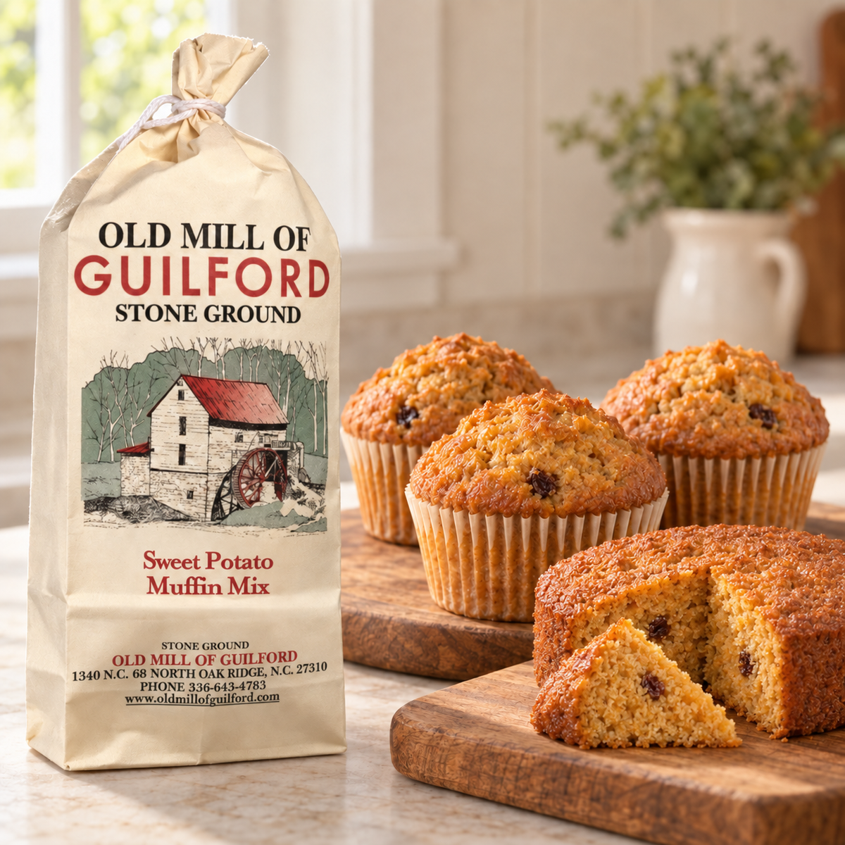 Old Mill of Guilford - Sweet Potato Muffin Mix