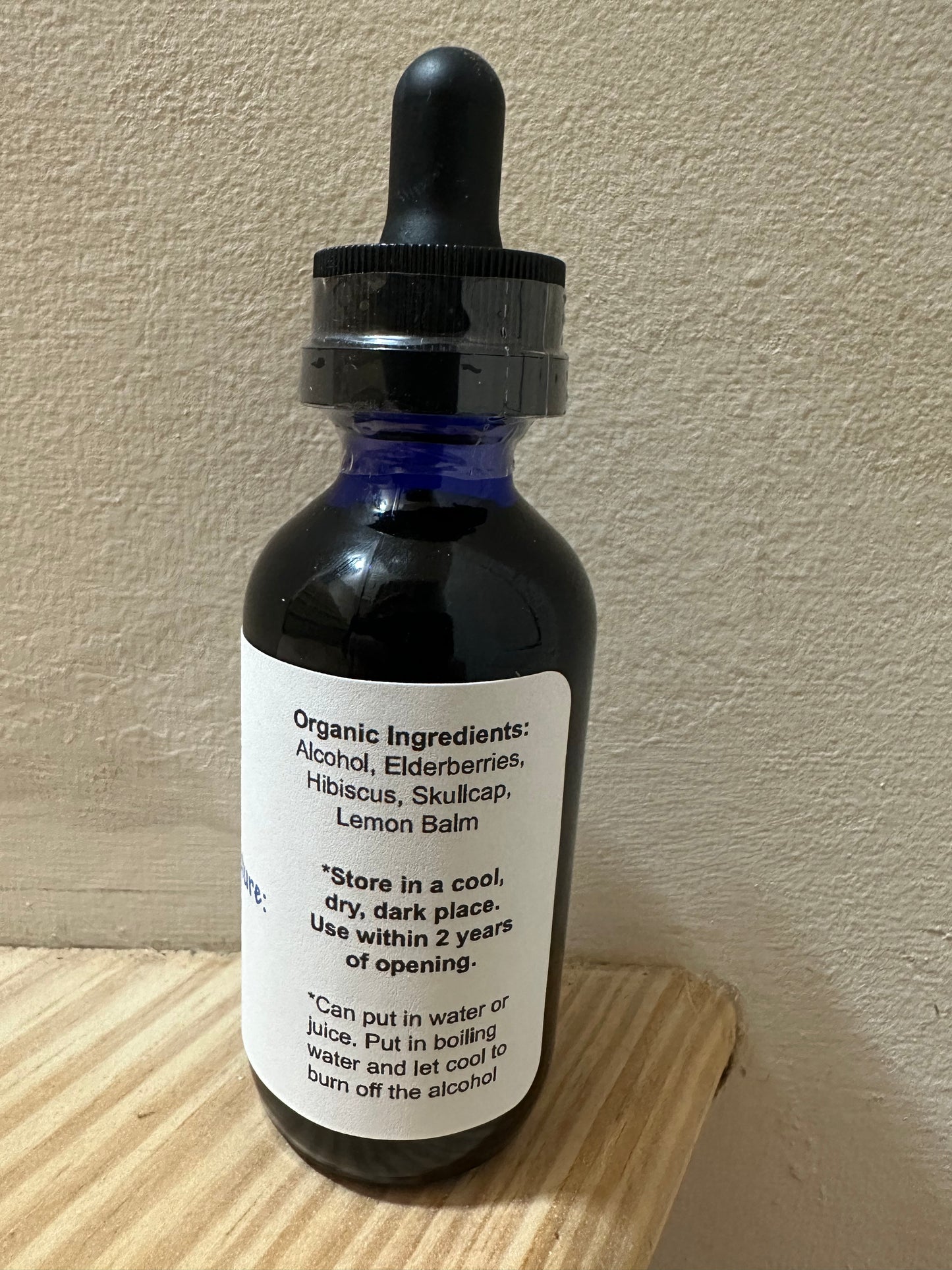 Elderberry Tincture: Tranquility
