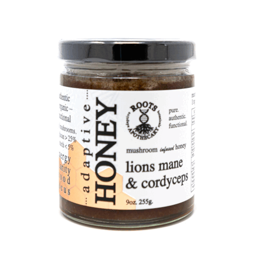 adaptive honey. lion's mane & cordyceps