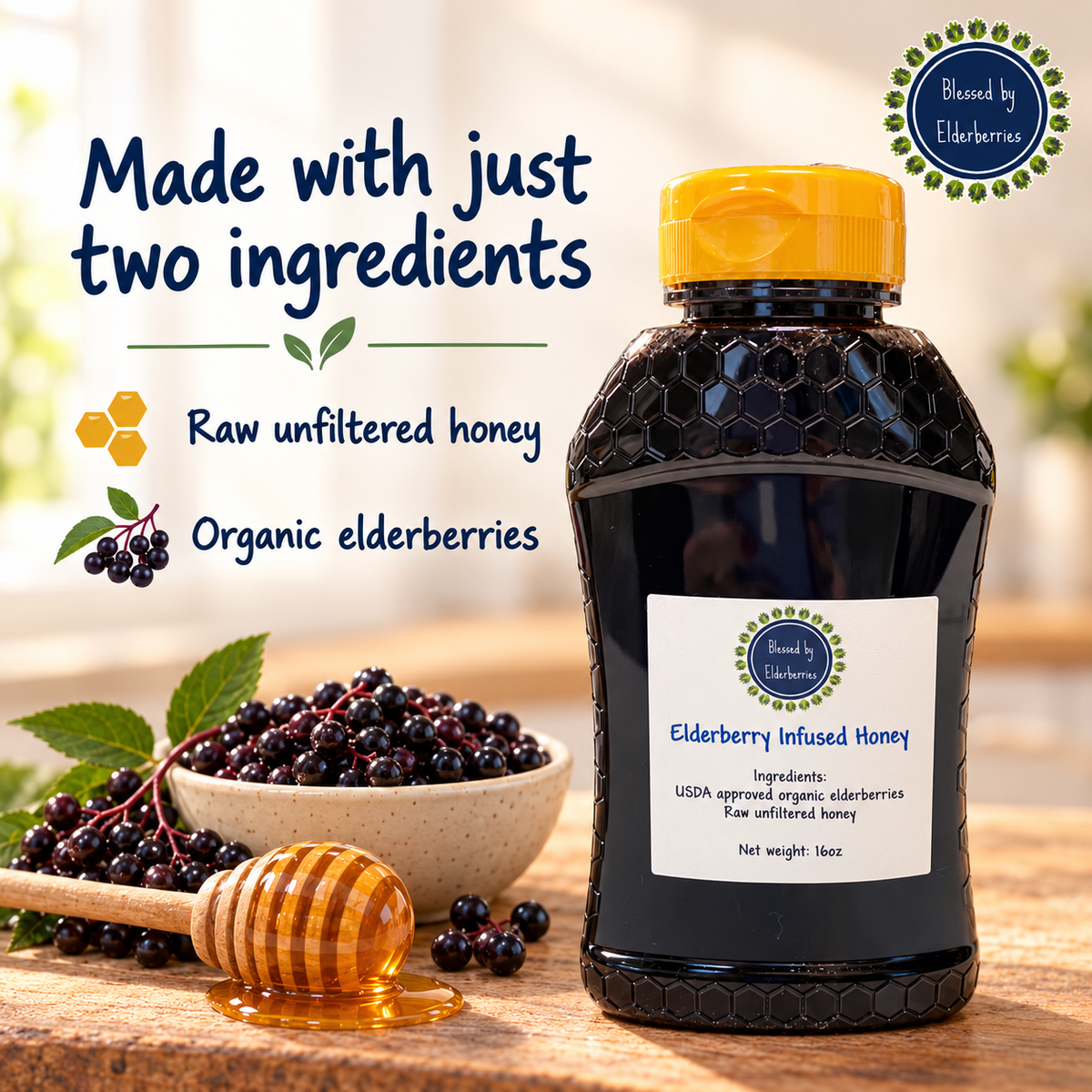 Southern Biscuit Breakfast Bundle with Jelly & Elderberry Honey
