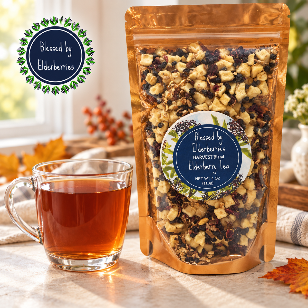 Harvest Blend Elderberry Tea