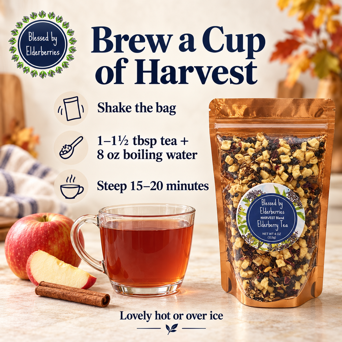 Harvest Blend Elderberry Tea