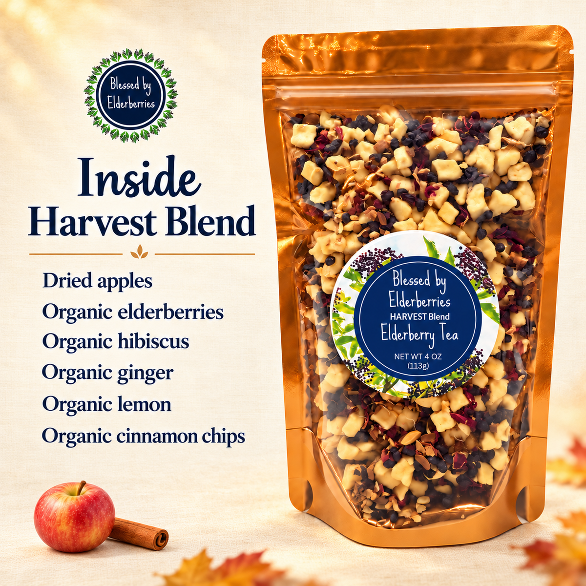 Harvest Blend Elderberry Tea