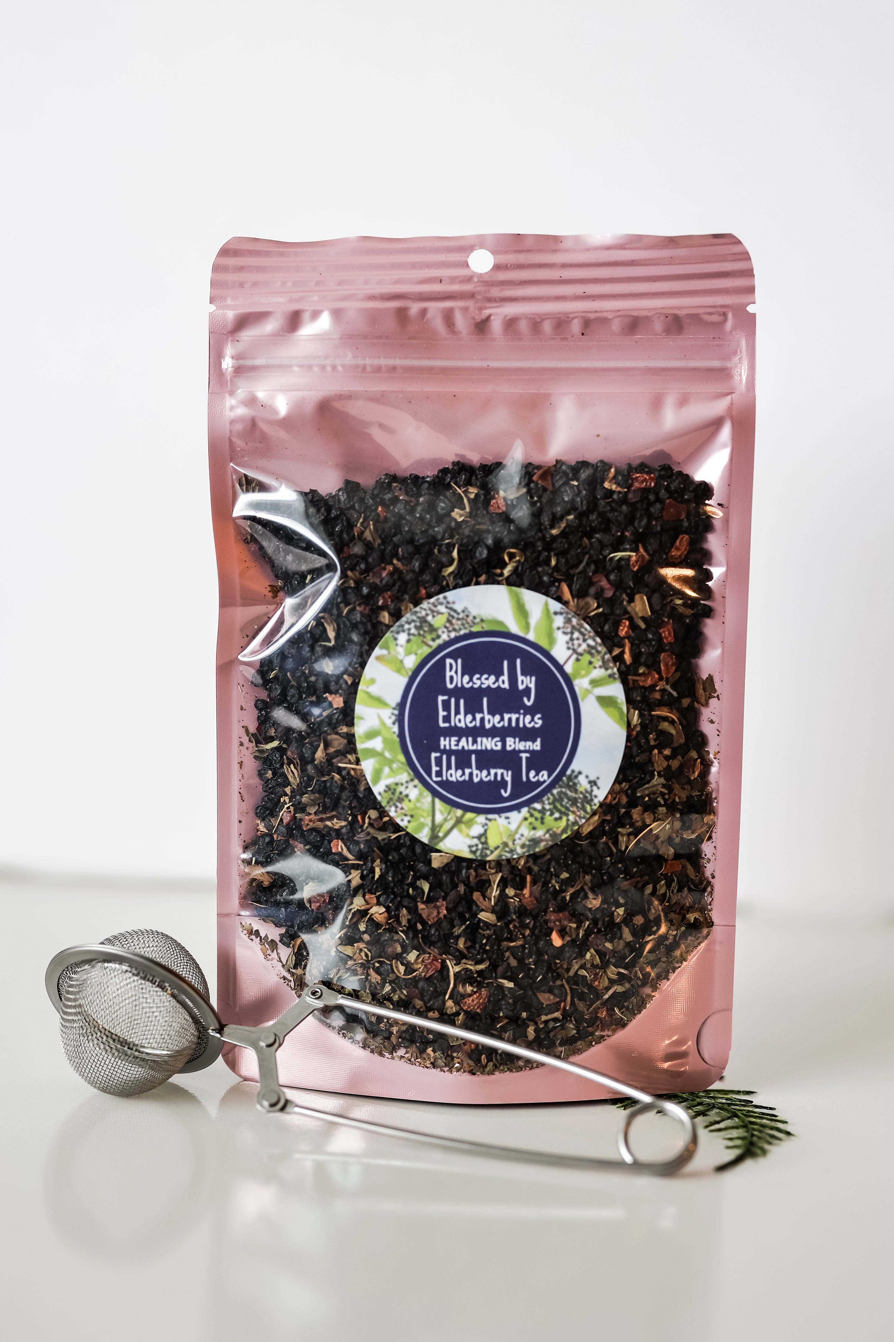 Healing blend Elderberry tea – Blessed by Elderberries