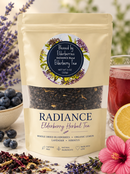 Radiance blend elderberry tea