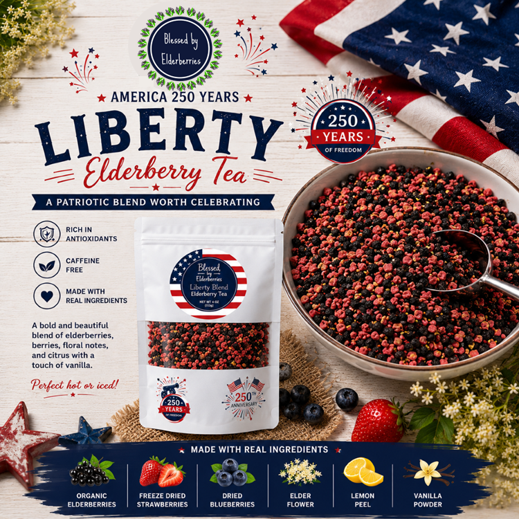 Liberty Blend Elderberry Herbal Tea