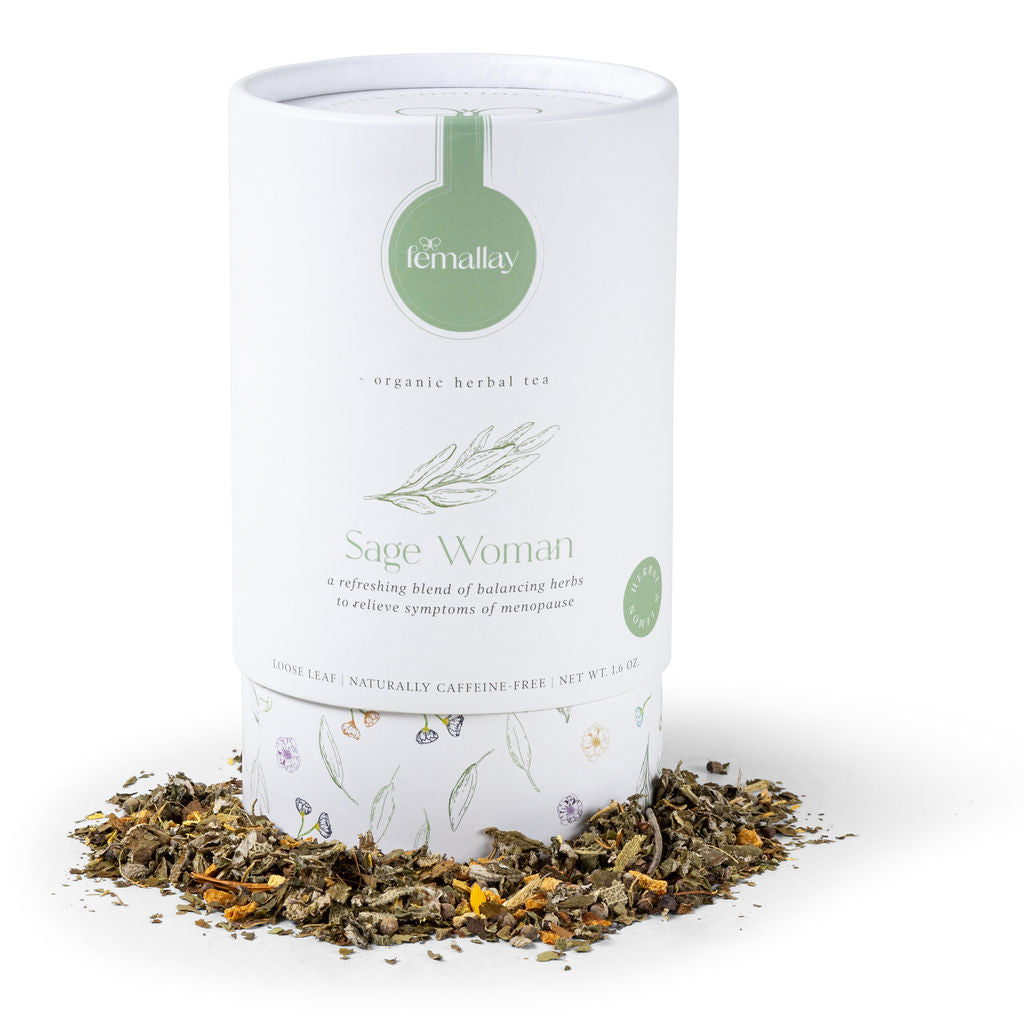 Organic Sage Woman Loose Leaf Herbal Tea - Menopause Relief Blend