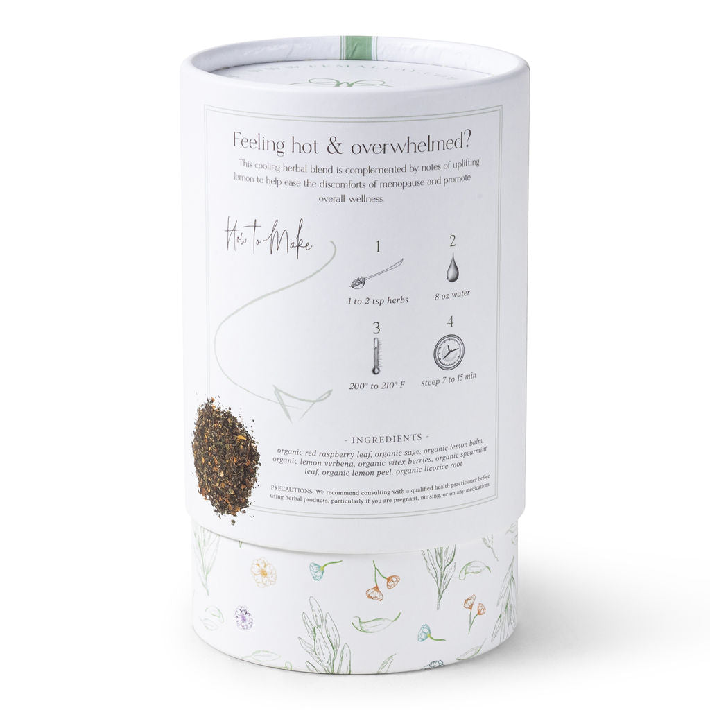 Organic Sage Woman Loose Leaf Herbal Tea - Menopause Relief Blend