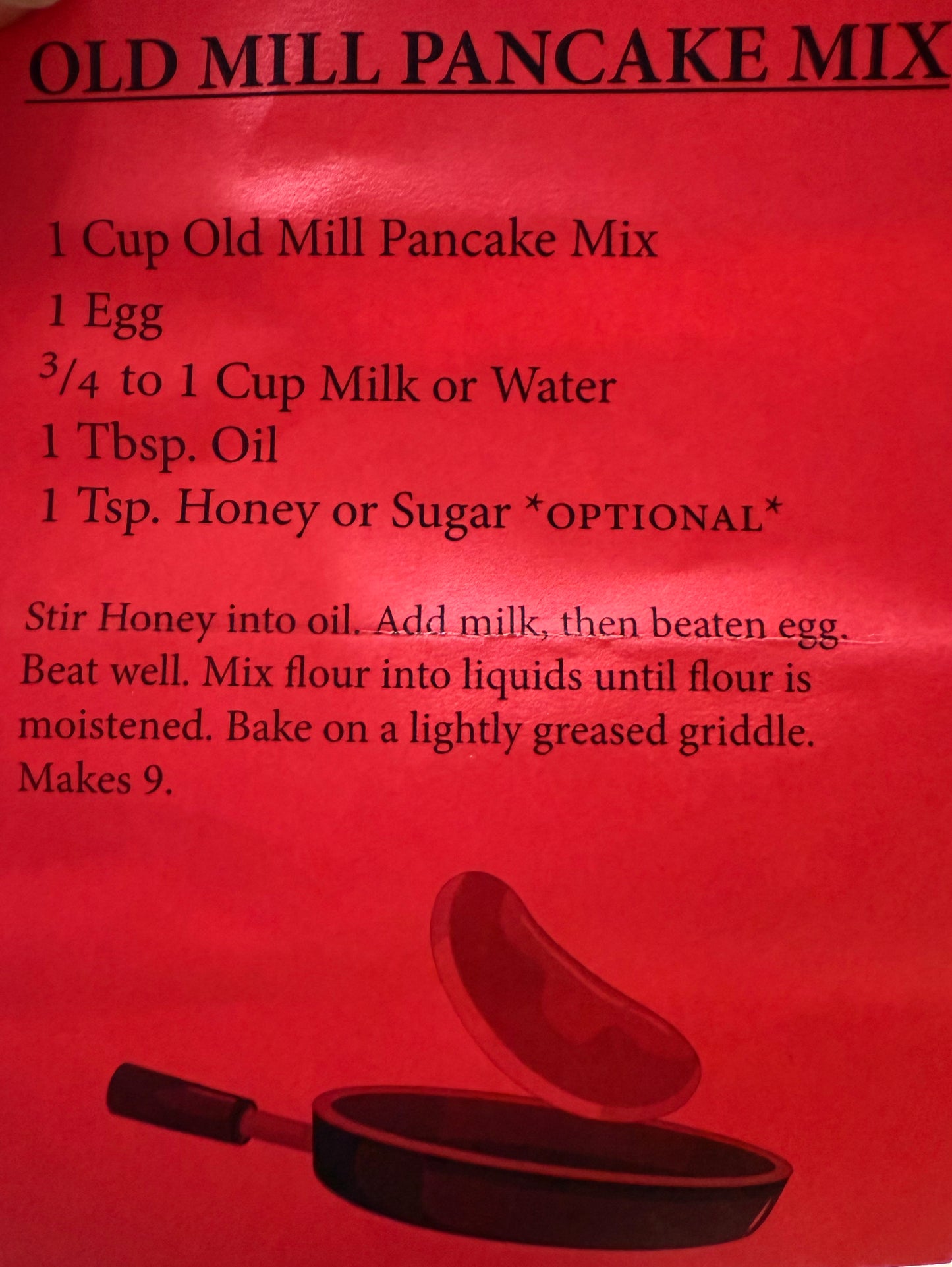 Old Mill of Guilford Sweet Potato Pancake Mix