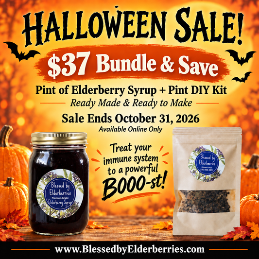 Halloween Elderberry Bundle — Ready Made & Ready to Make