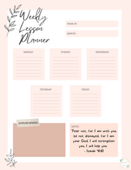 Digital Homeschool Planner