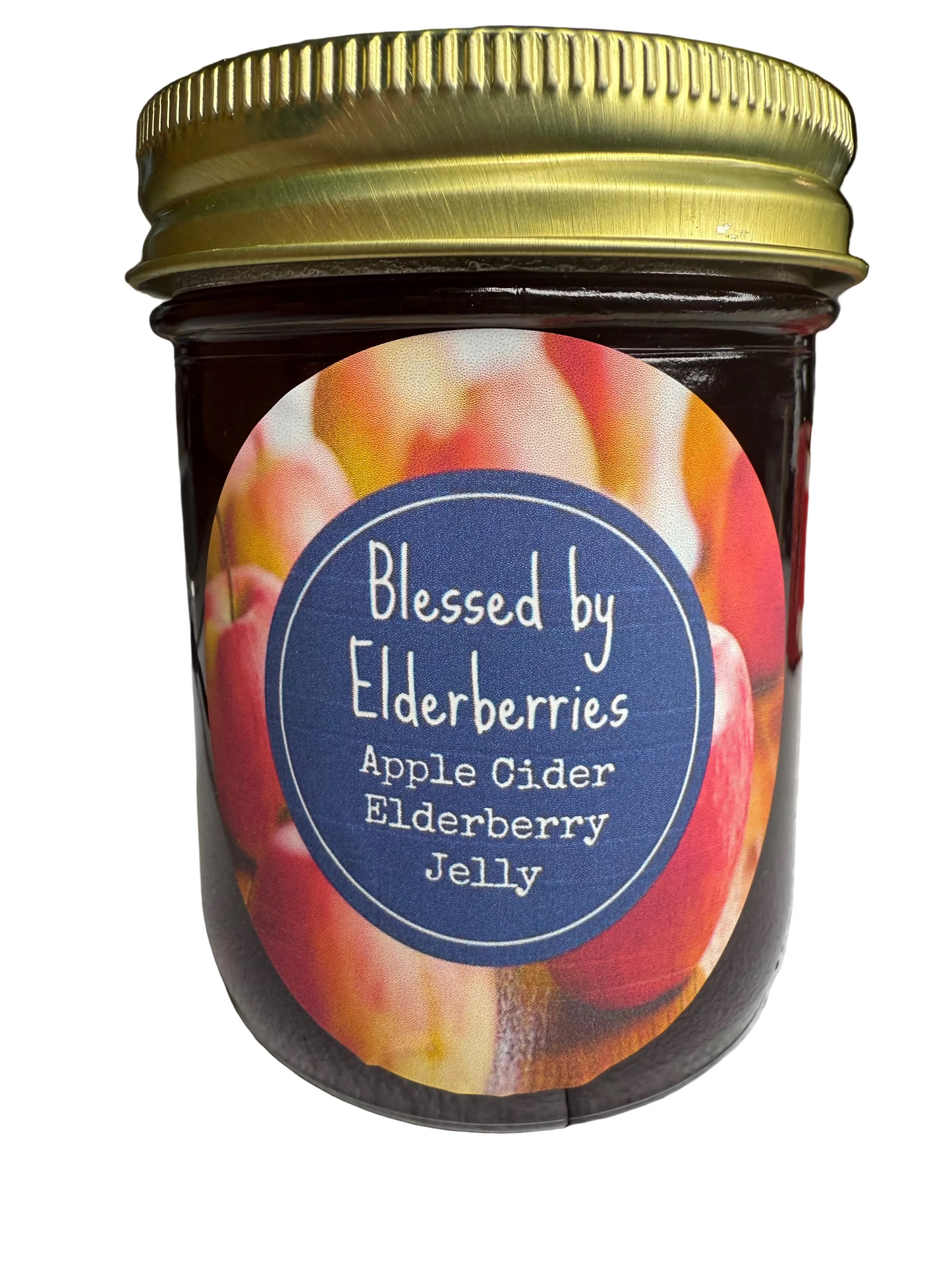 Apple Cider Elderberry Jelly