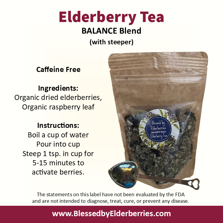 Balance blend Elderberry tea