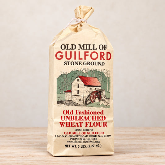 Unbleached wheat flour (White all-purpose flour)