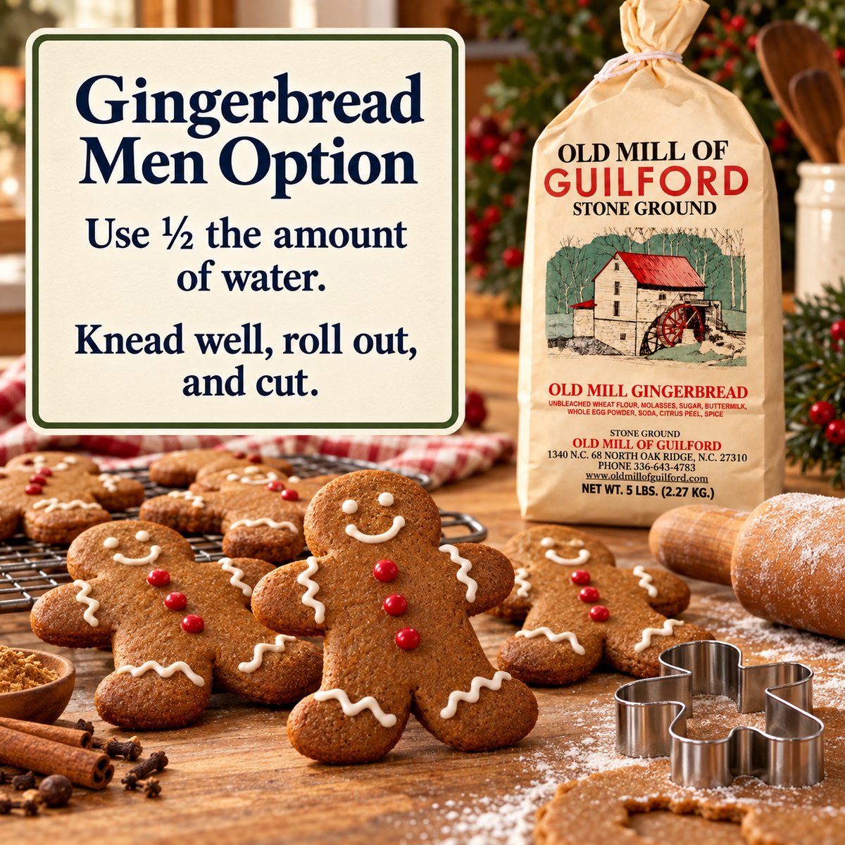 Old Mill of Guilford - Gingerbread Mix