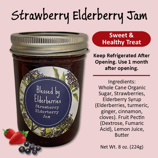Strawberry Elderberry Jam